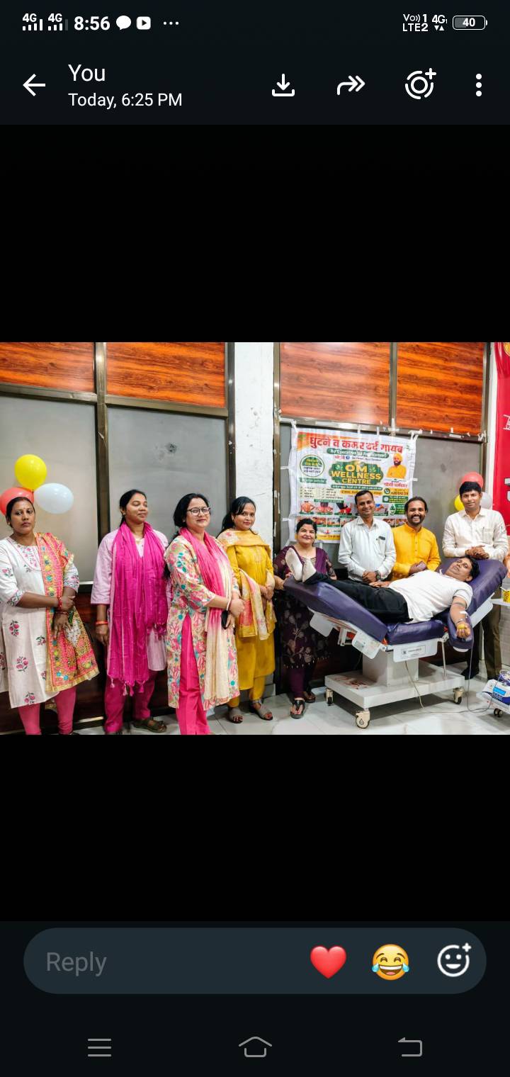 *दो नारी शक्तियों के जन्मदिन पर स्वैच्छिक रक्तदान शिविर का सफल आयोजन*