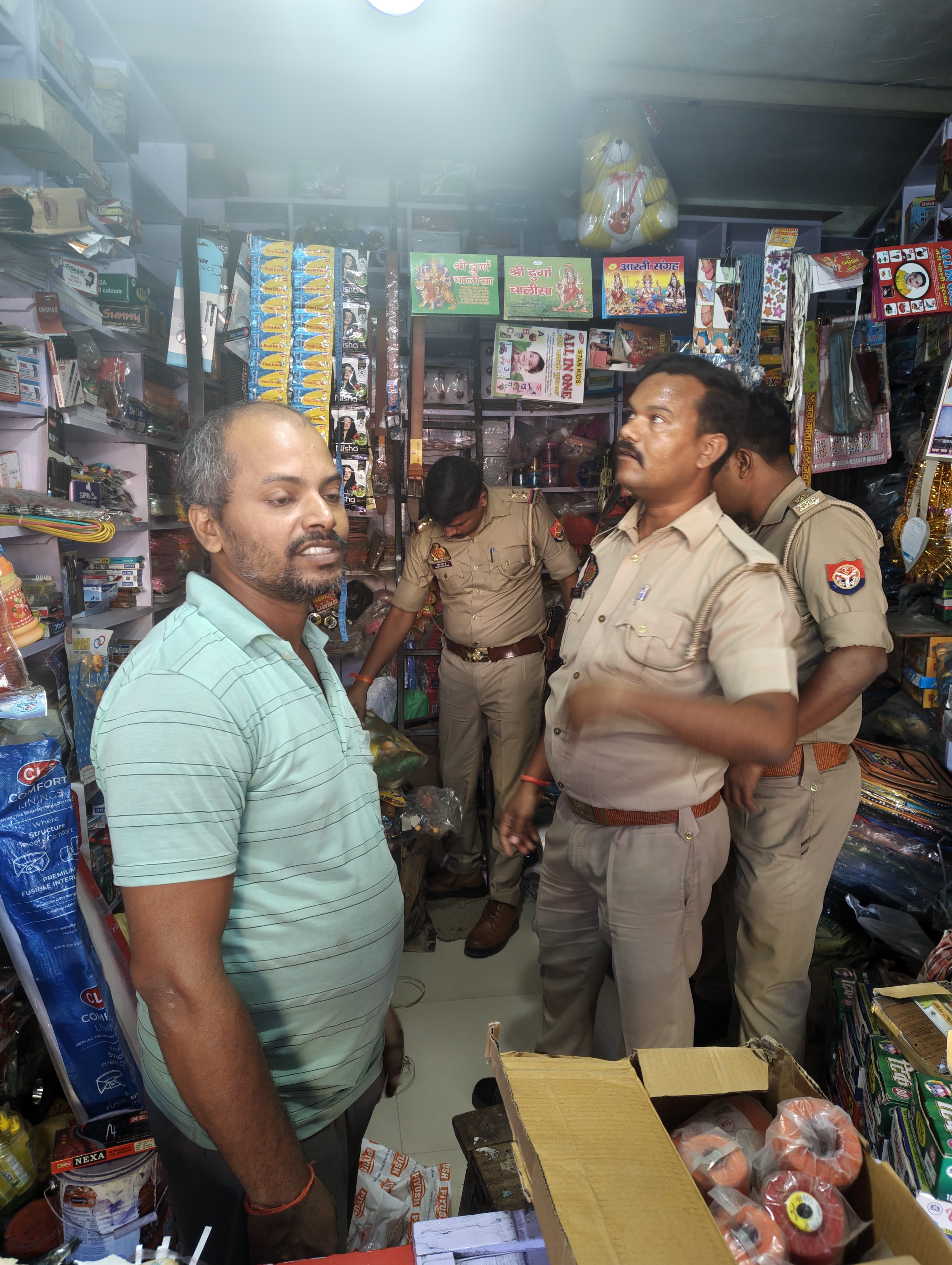 प्रतिबंधित चाइनीज मांझे की बिक्री पर रोक लगाने के लिए सिकरीगंज पुलिस