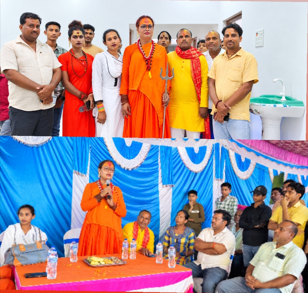 फुलवार हुआ भक्तिमय श्री श्री 1008 महामंडलेश्वर मां किरन नंदगीरी ने किया माता रानी की आराधना
