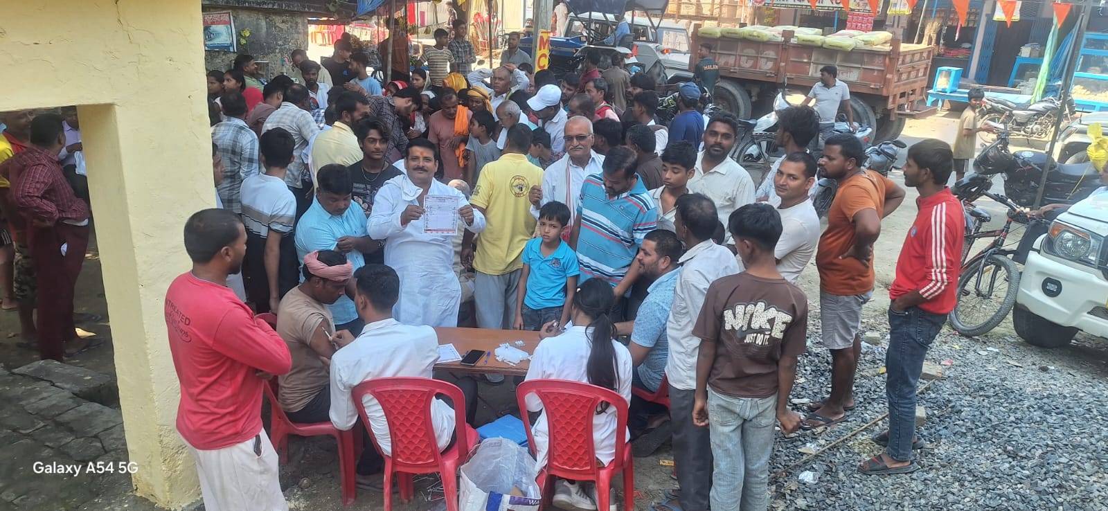डाड़ी में 450 लोगों को लगा एंटी-रेबीज टीका, स्वास्थ्य विभाग ने लगाया